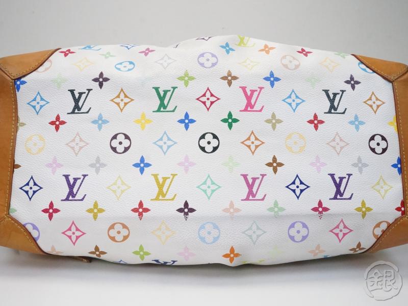 Louis Vuitton Ursula MultiColor Chain Shoulder Bag White