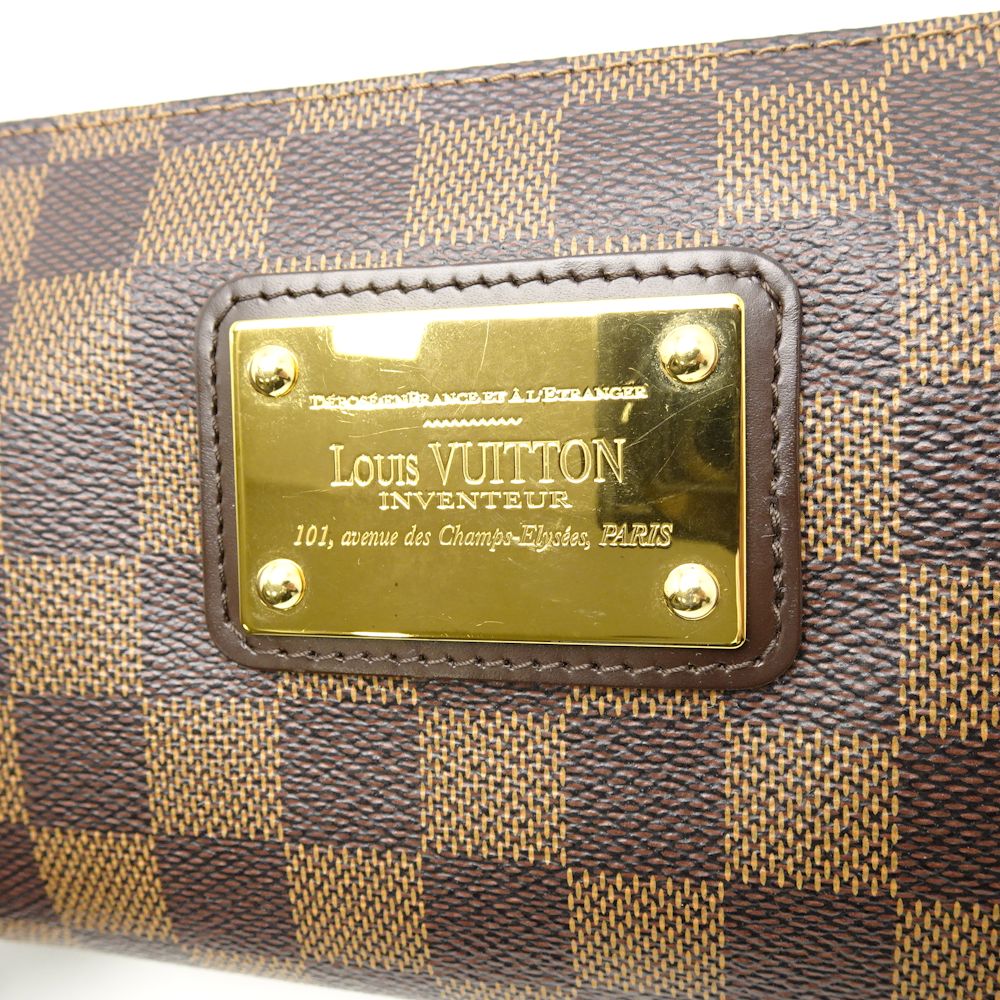Louis Vuitton Damier Eva Ebene 2WAY Bag Brown
