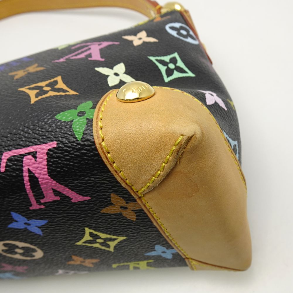 Louis Vuitton Multicolor Eliza Noir Semi-Shoulder Bag Black