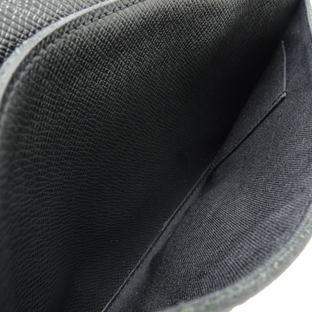 Louis Vuitton Taiga Bellaia Ardoise Shoulder Bag Black