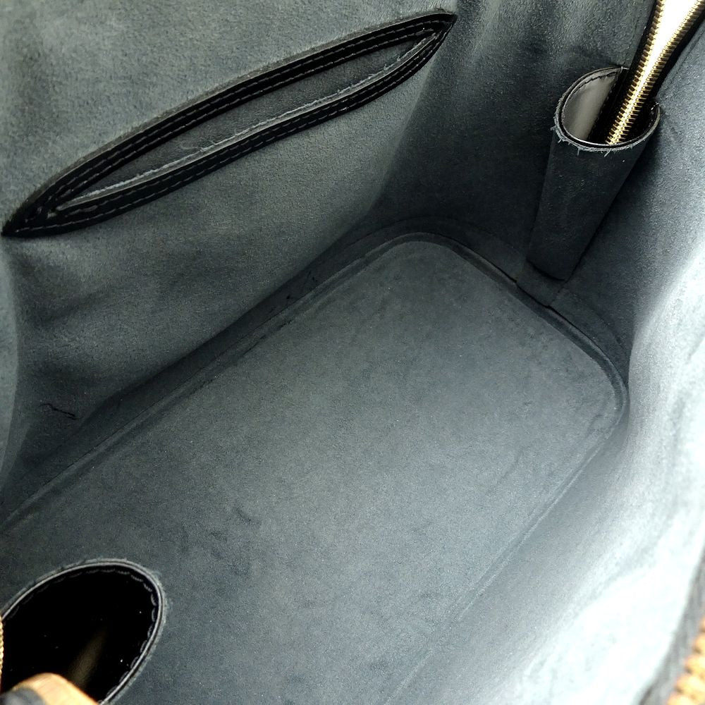 Louis Vuitton Epi Alma Noir Handbag Black