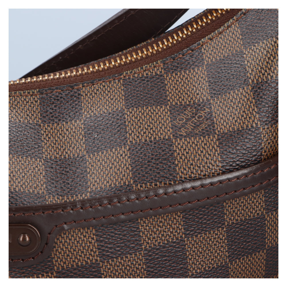 Louis Vuitton Bloomsbury PM Handbag Brown Gold Hardware