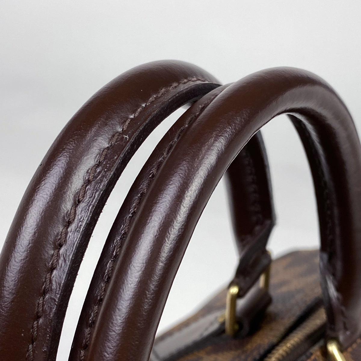 Louis Vuitton Speedy 30 Handbag Boston Handbag Damier Brown