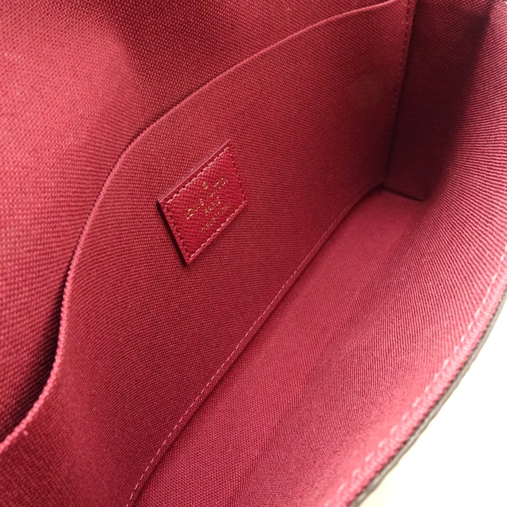 Louis Vuitton Monogram Pochette Felicie Brown