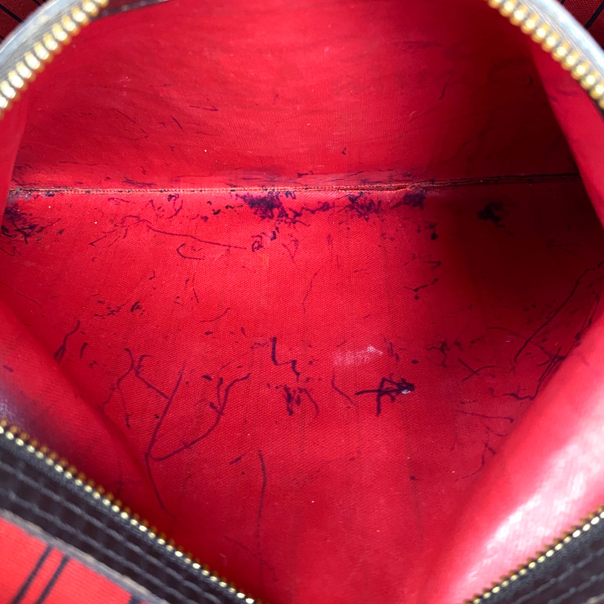 Louis Vuitton Neverfull MM Shoulder Bag Damier Ebene