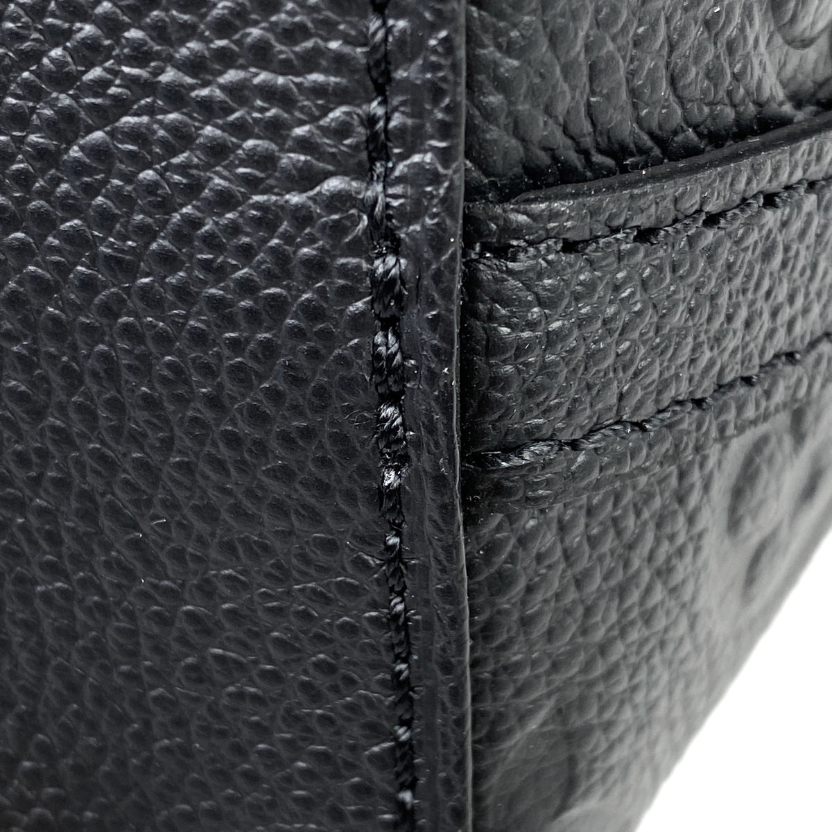 Louis Vuitton Mazarine MM Shoulder Bag Monogram Implant Noir Black