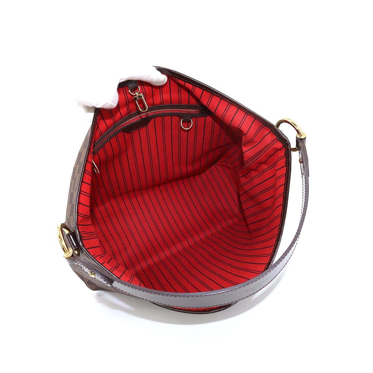 Louis Vuitton Damier Delightful MM Shoulder Bag Ebene