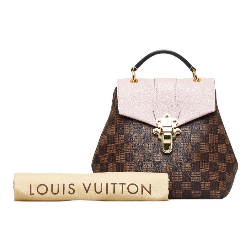 Louis Vuitton Damier Clapton Rucksack Backpack Magnolia Pink PVC Leather