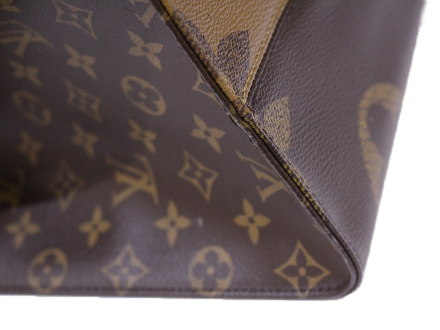 Louis Vuitton On The Go GM Giant Monogram Reverse Tote Bag