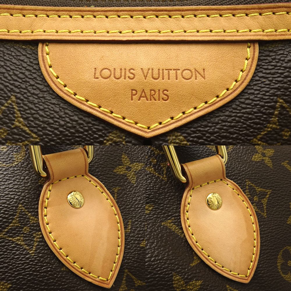 Louis Vuitton Monogram Palermo PM Brown 2WAY Bag