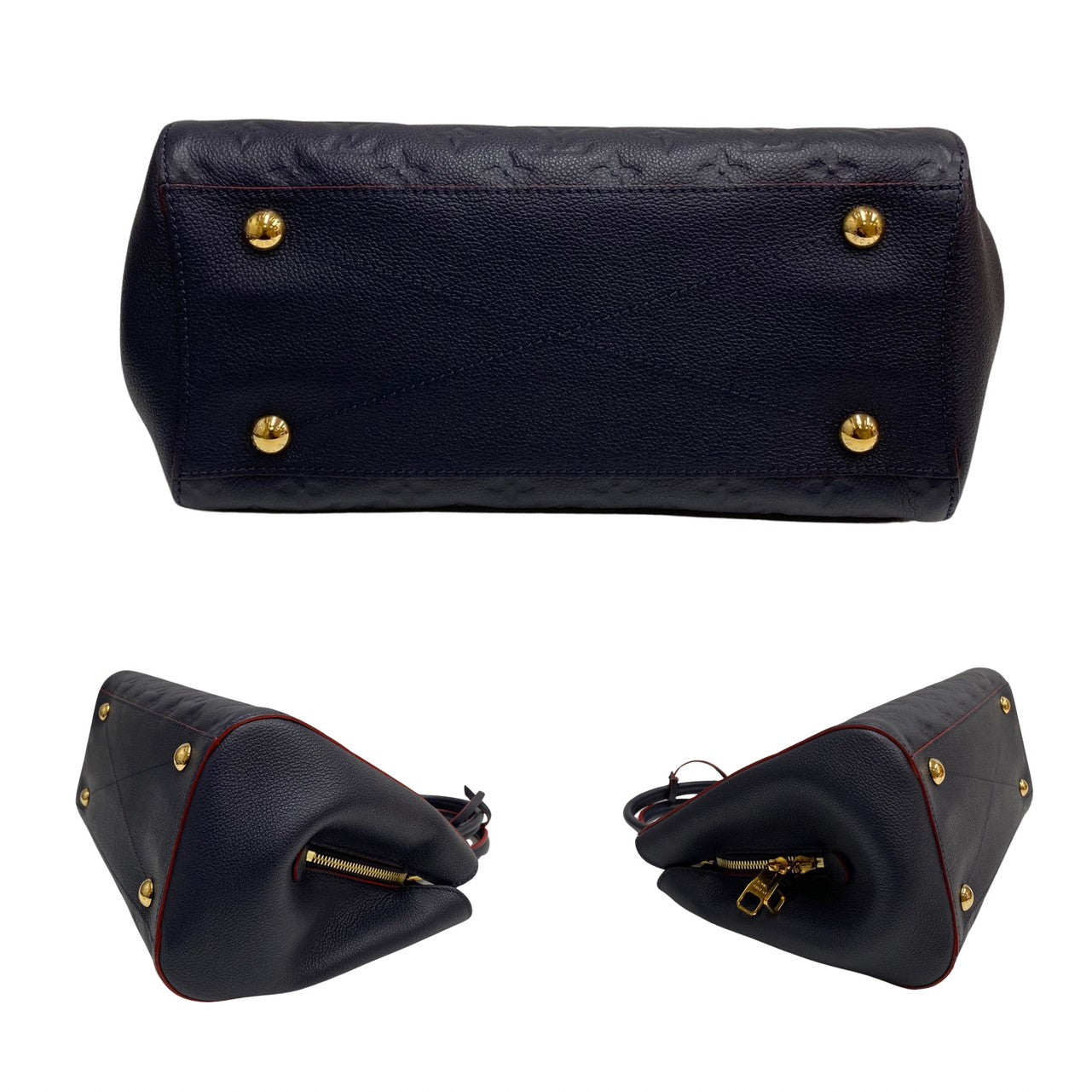 Louis Vuitton Emprene Montaigne MM Leather Navy