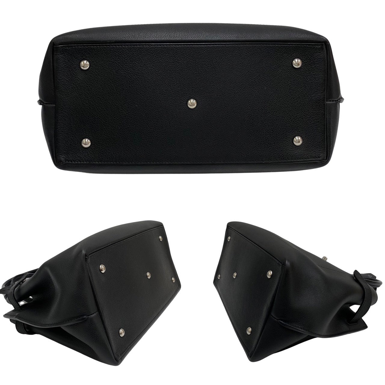 Louis Vuitton Lock Me Turnlock Handbag Shoulder Bag Black