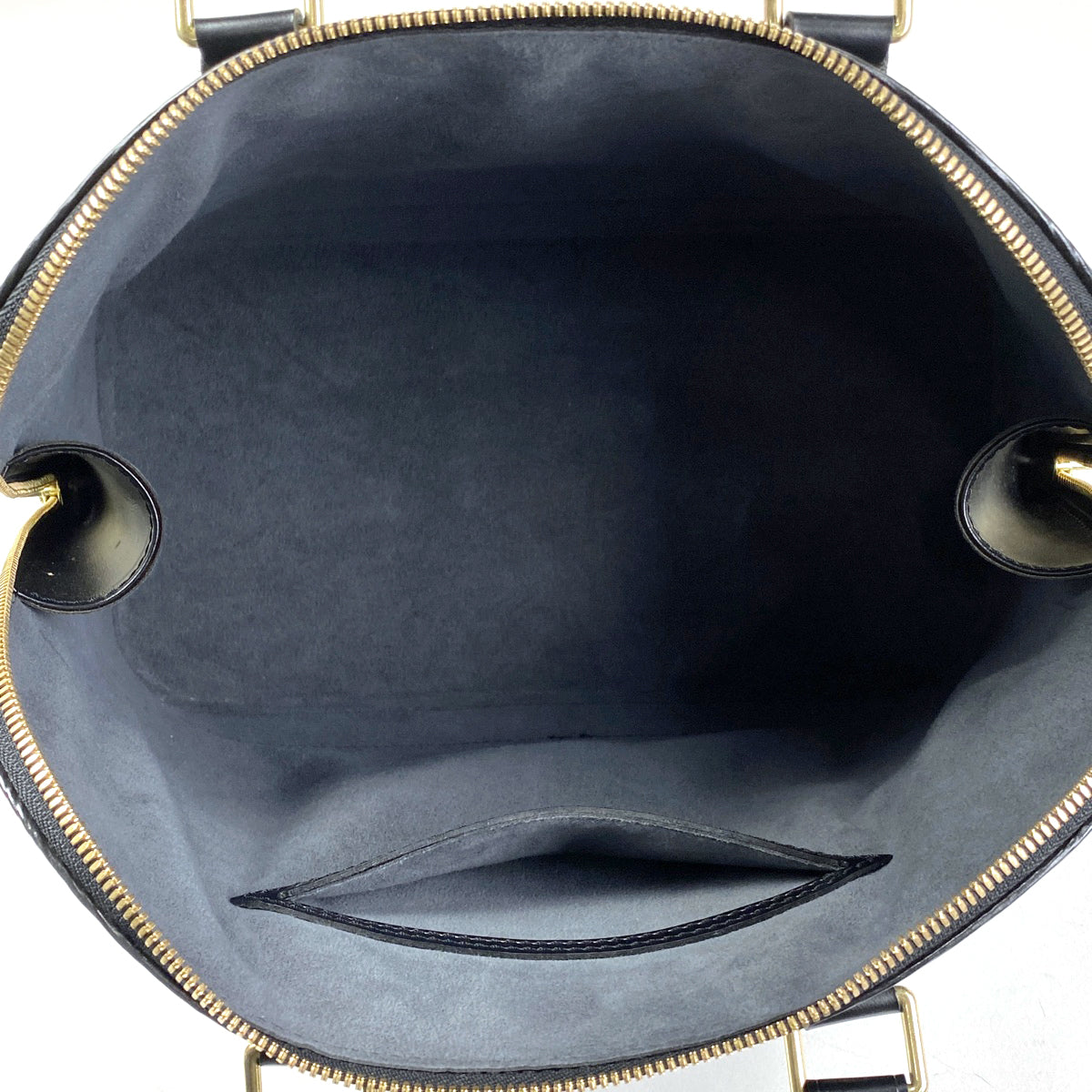 Louis Vuitton Alma Handbag Epi Noir Black