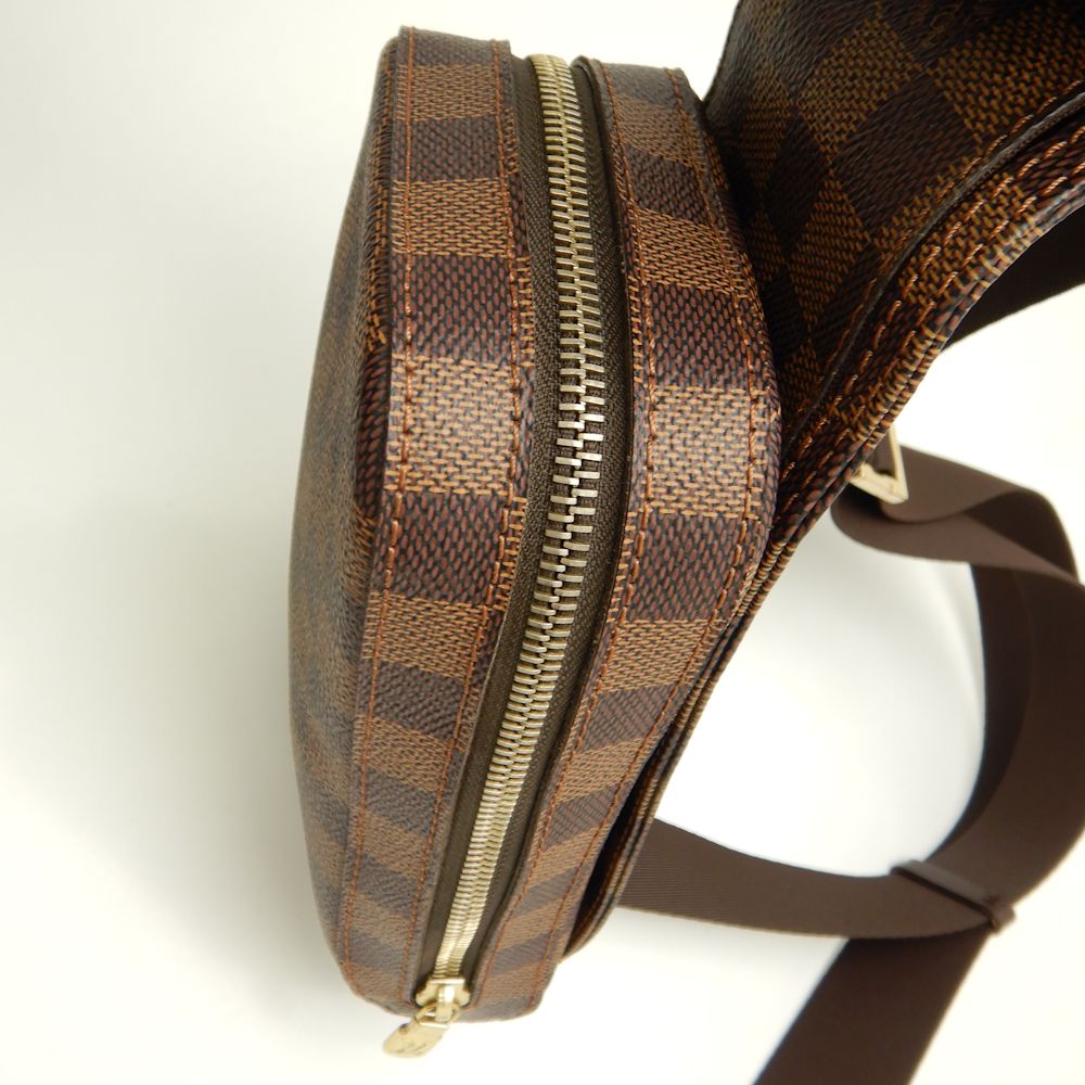 Louis Vuitton Damier Jeronimos Ebene Body Bag Brown