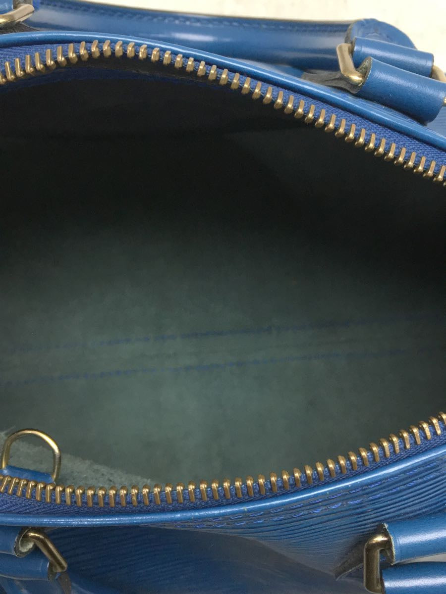 Louis Vuitton Speedy 25 Epi BLUL Eather