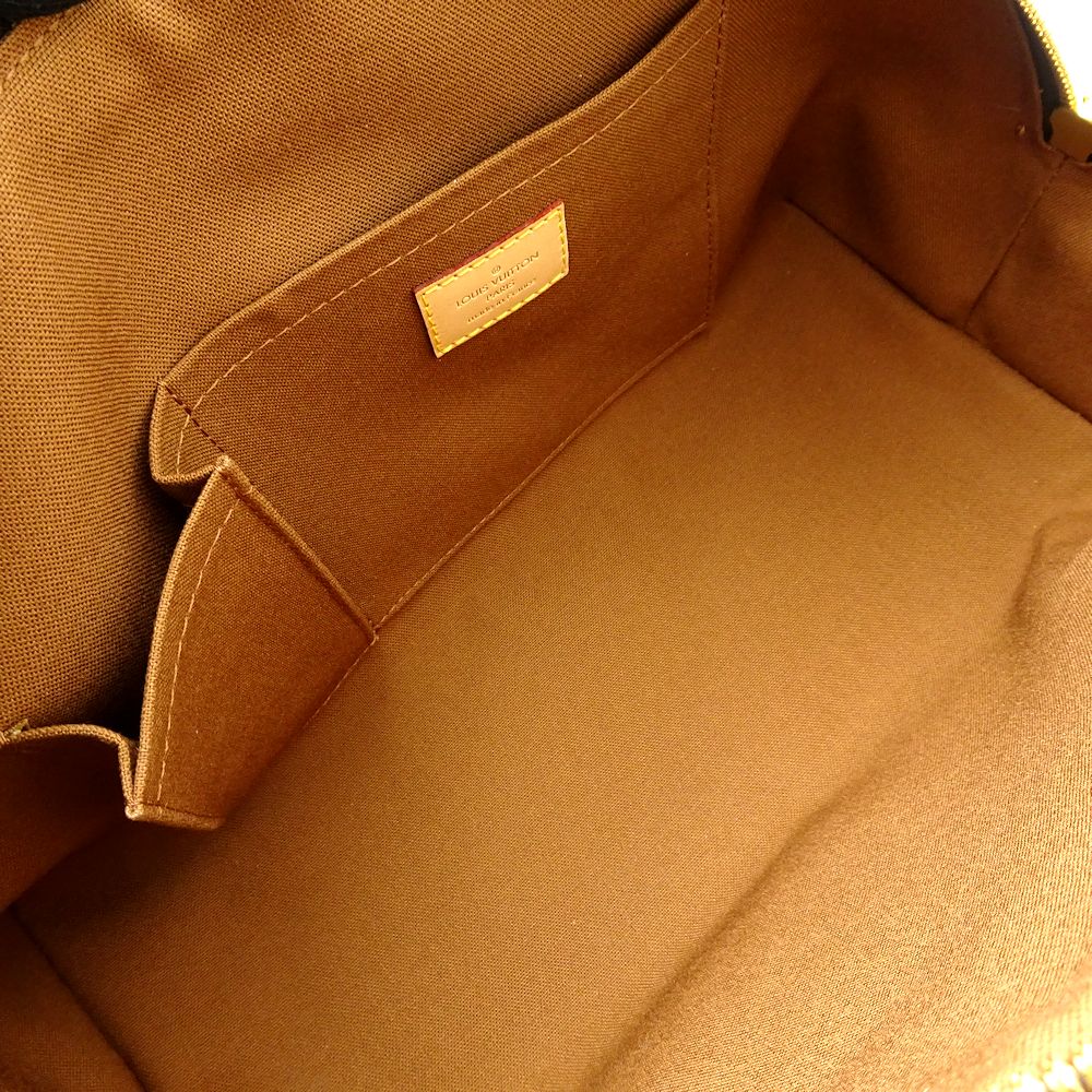 Louis Vuitton Monogram Riveting Brown Shoulder Bag