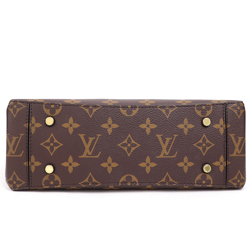 Louis Vuitton One-Handle Flap Bag MM Monogram Ebene Noir
