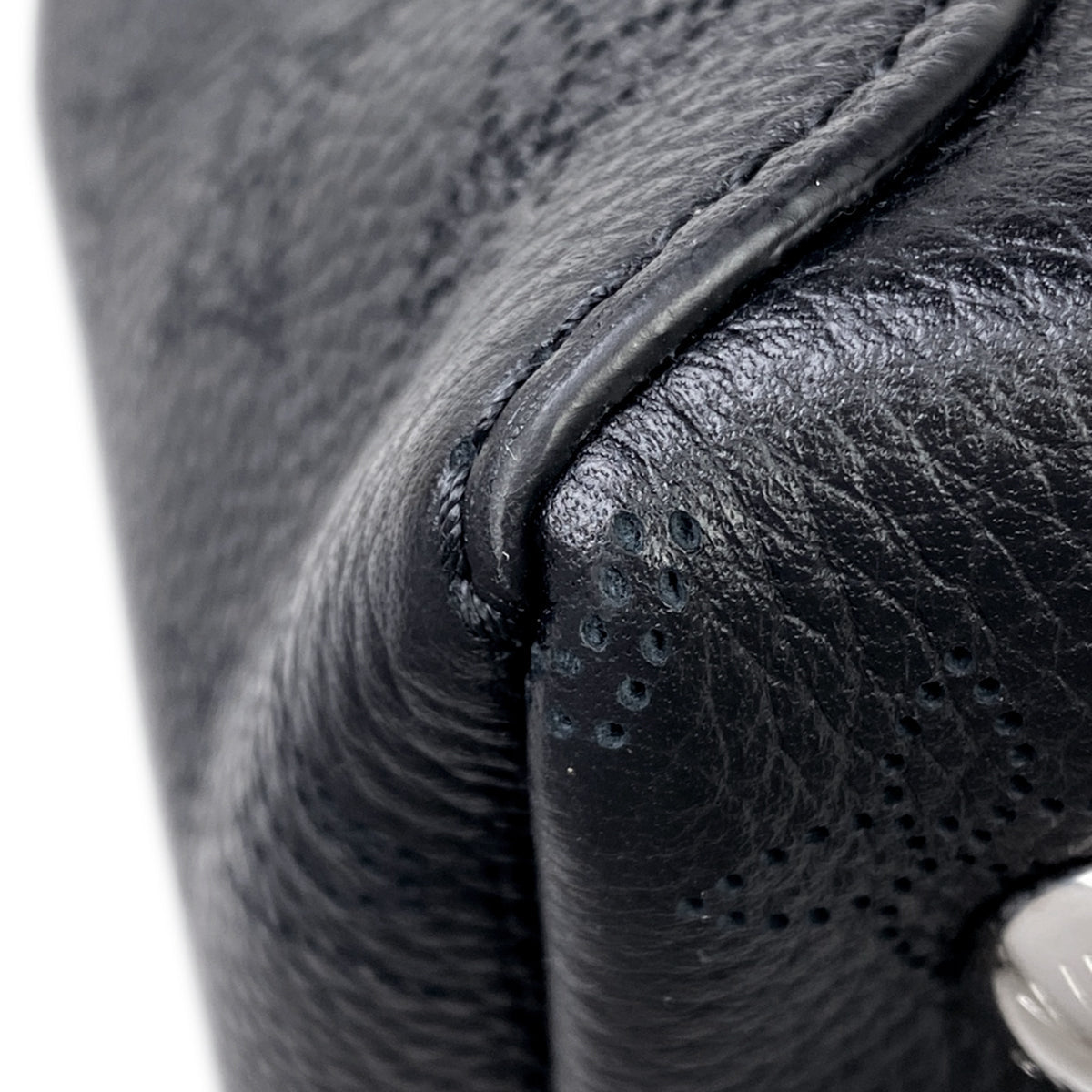 Louis Vuitton Hina PM Shoulder Bag Monogram Mahina Black
