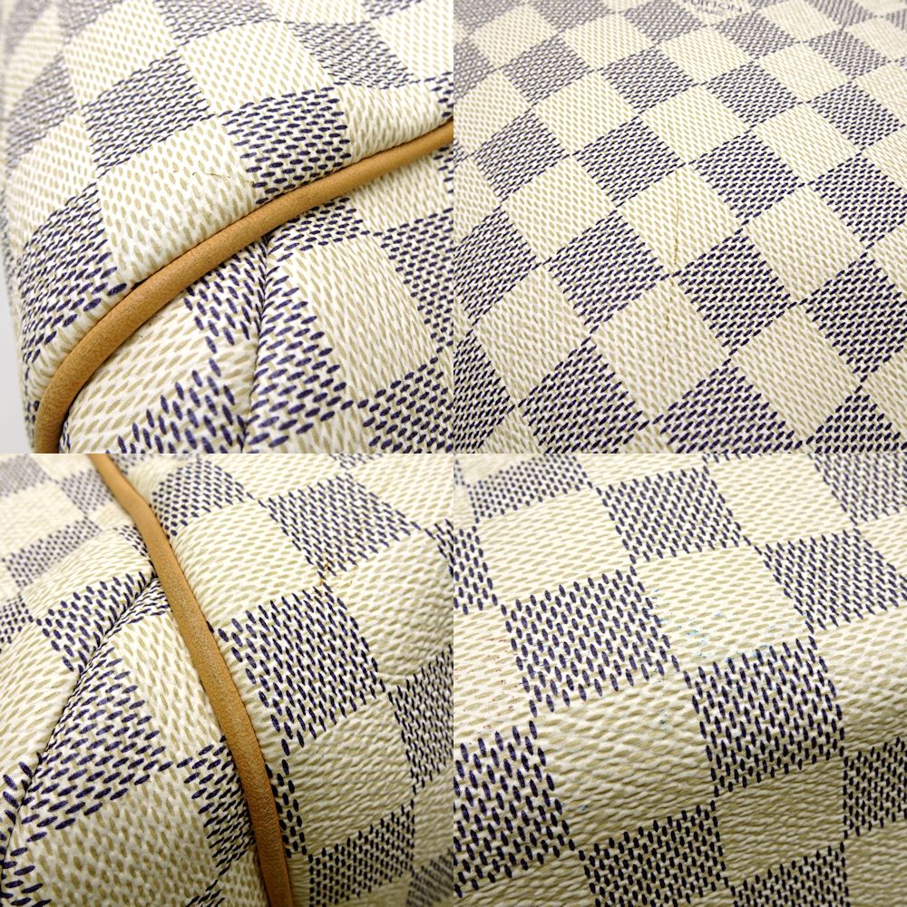 Louis Vuitton Damier Azur Totally MM Tote Bag White