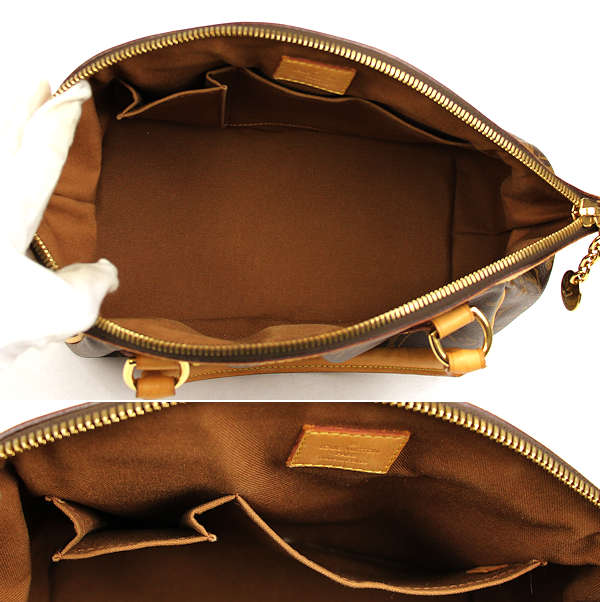 Louis Vuitton Tivoli PM Handbag Monogram Canvas Brown
