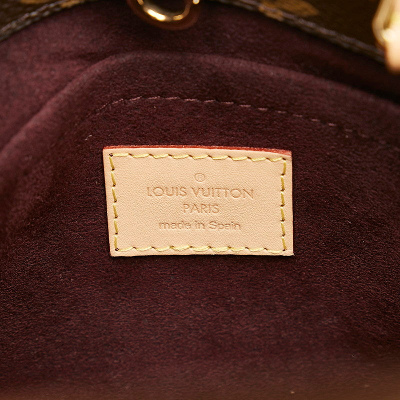 Louis Vuitton Monogram Montaigne BB Shoulder Bag Brown