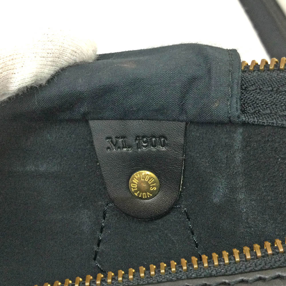 Louis Vuitton Speedy Epi Noir Black Handbag