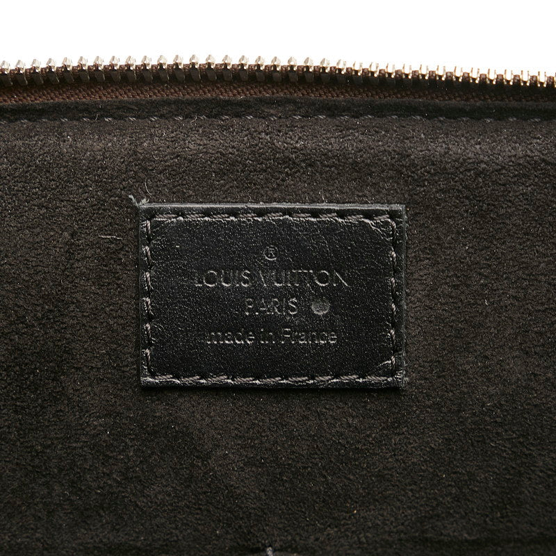 Louis Vuitton Monogram Shiny Alma PM Handbag Brown