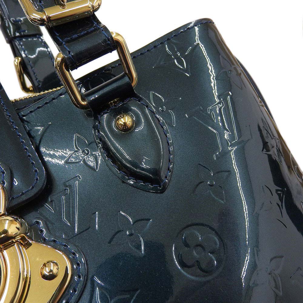 Louis Vuitton Vernis Melrose Avenue Handbag Blue