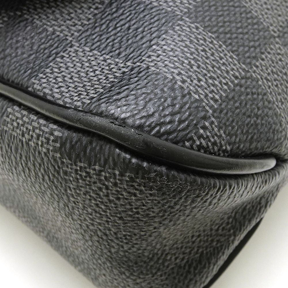 Louis Vuitton Damier Graphite PM Diagonal Shoulder Black