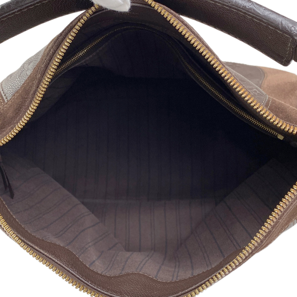 Louis Vuitton Audacious MM Shoulder Bag Monogram Implant Ombre Brown