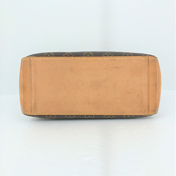 Louis Vuitton Cover Piano Monogram Shoulder Bag Brown