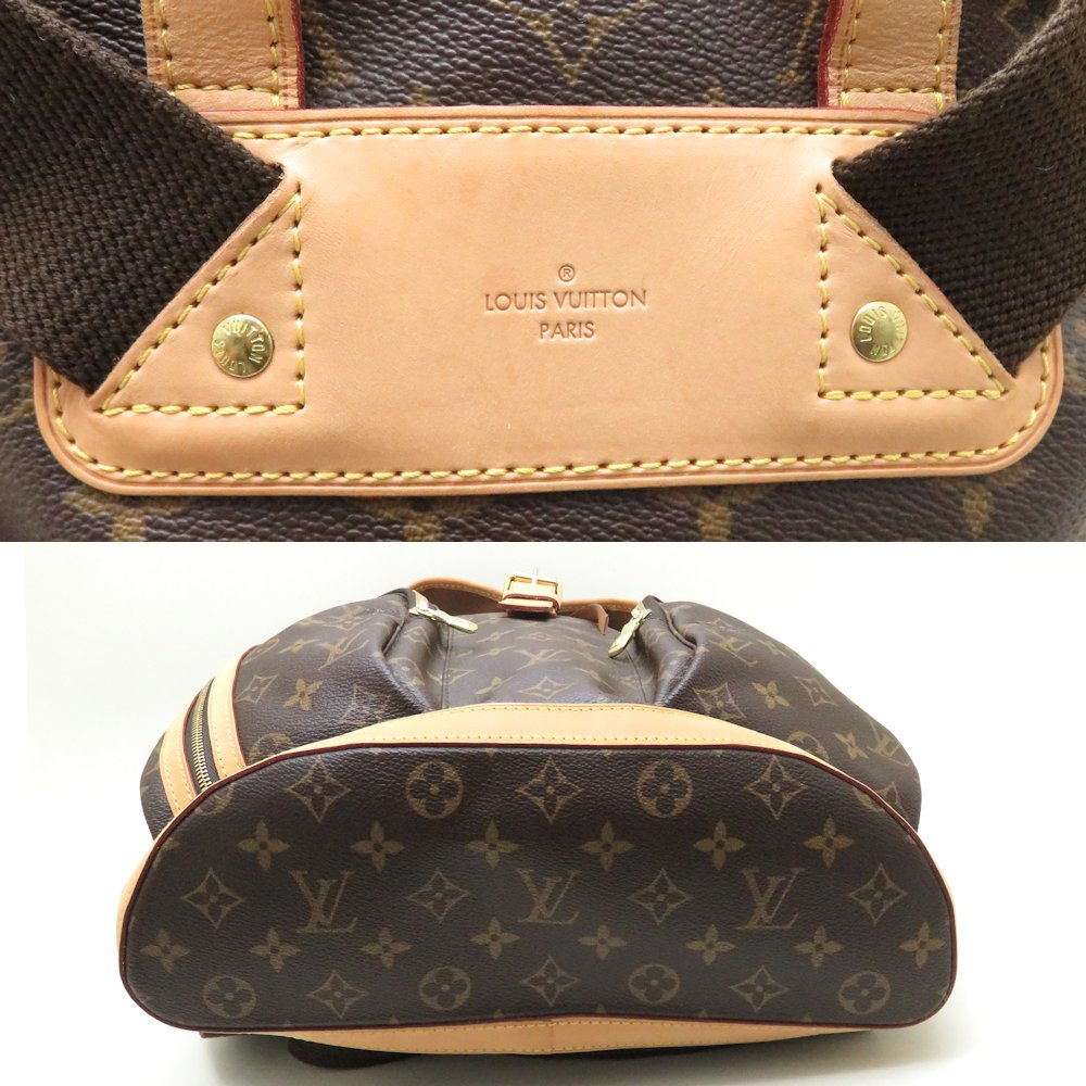 Louis Vuitton Monogram Sac Bosphore Backpack Brown