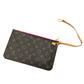 Louis Vuitton Monogram Neverfull MM Tote Bag With Pouch