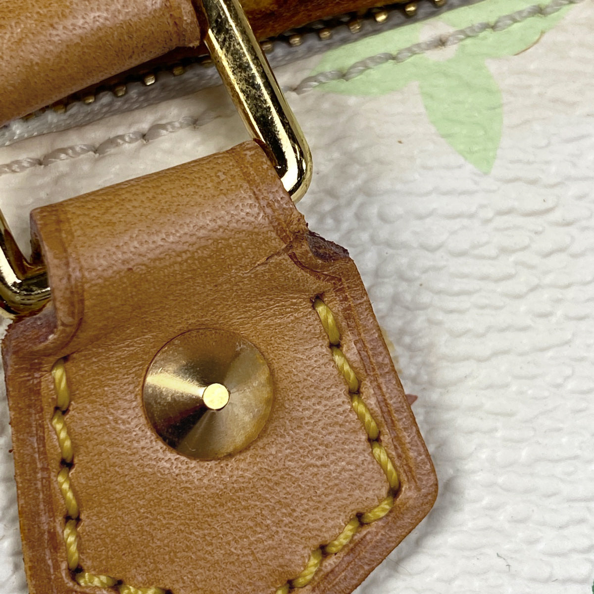 Louis Vuitton Mini Speedy Handbag Monogram Multicolor White