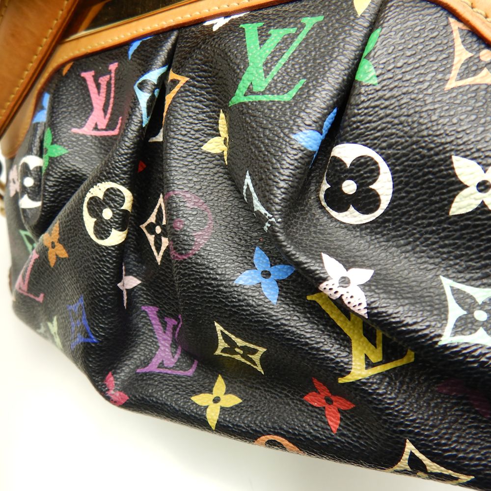 Louis Vuitton Multicolor Judy PM Noir Handbag Black