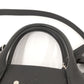Louis Vuitton City Steamer MM Taurillon Leather Black Greige 2way Handbag