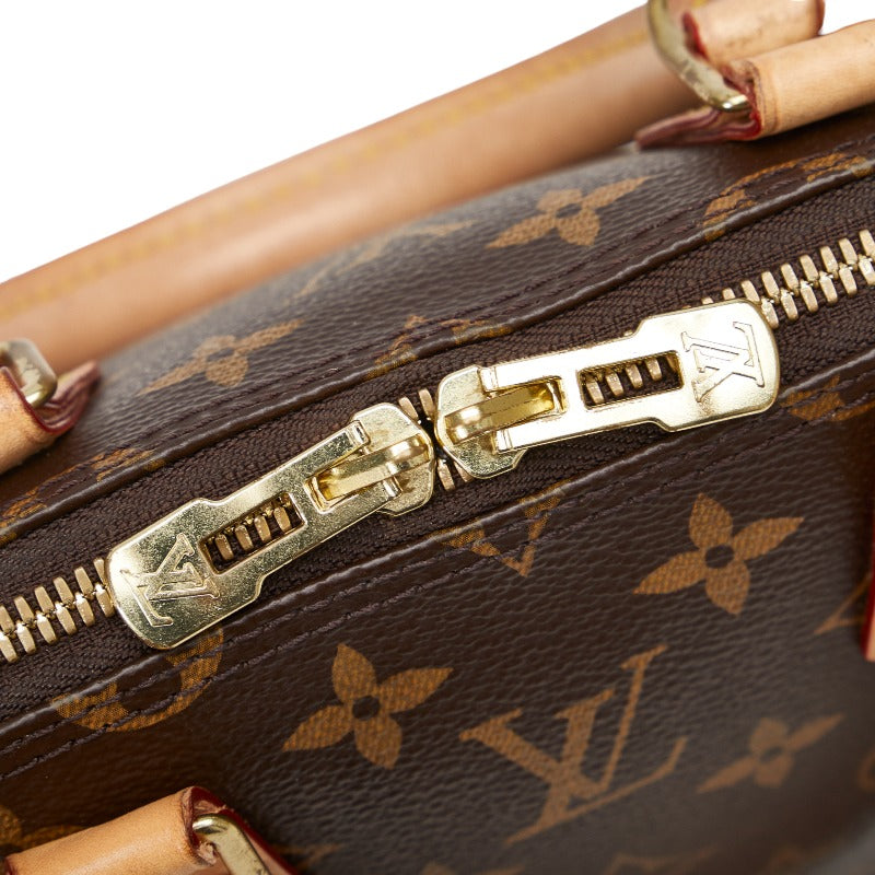 Louis Vuitton Monogram Alma BB Handbag Shoulder Bag Brown