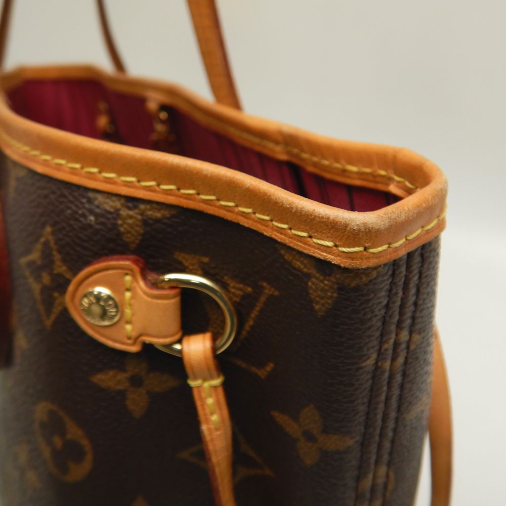 Louis Vuitton Monogram Neverfull PM Brown Tote Bag