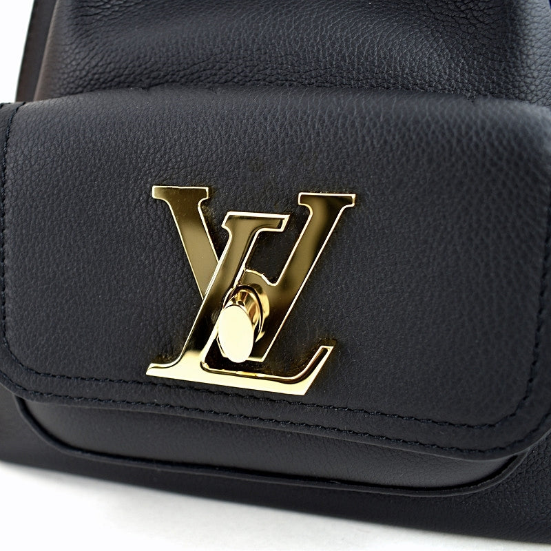 Louis Vuitton LockMe Bucket NV Shoulder Shoulder Bag Noir Black