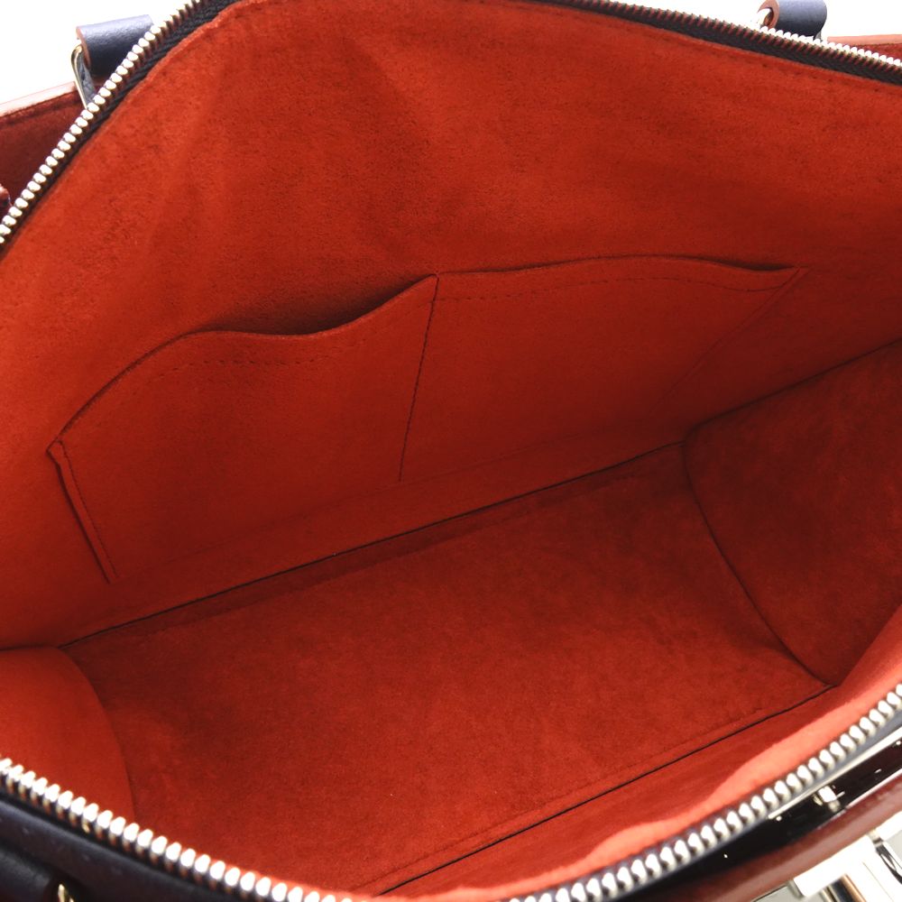 Louis Vuitton LockMe Calf Marine Rouge Tote Bag
