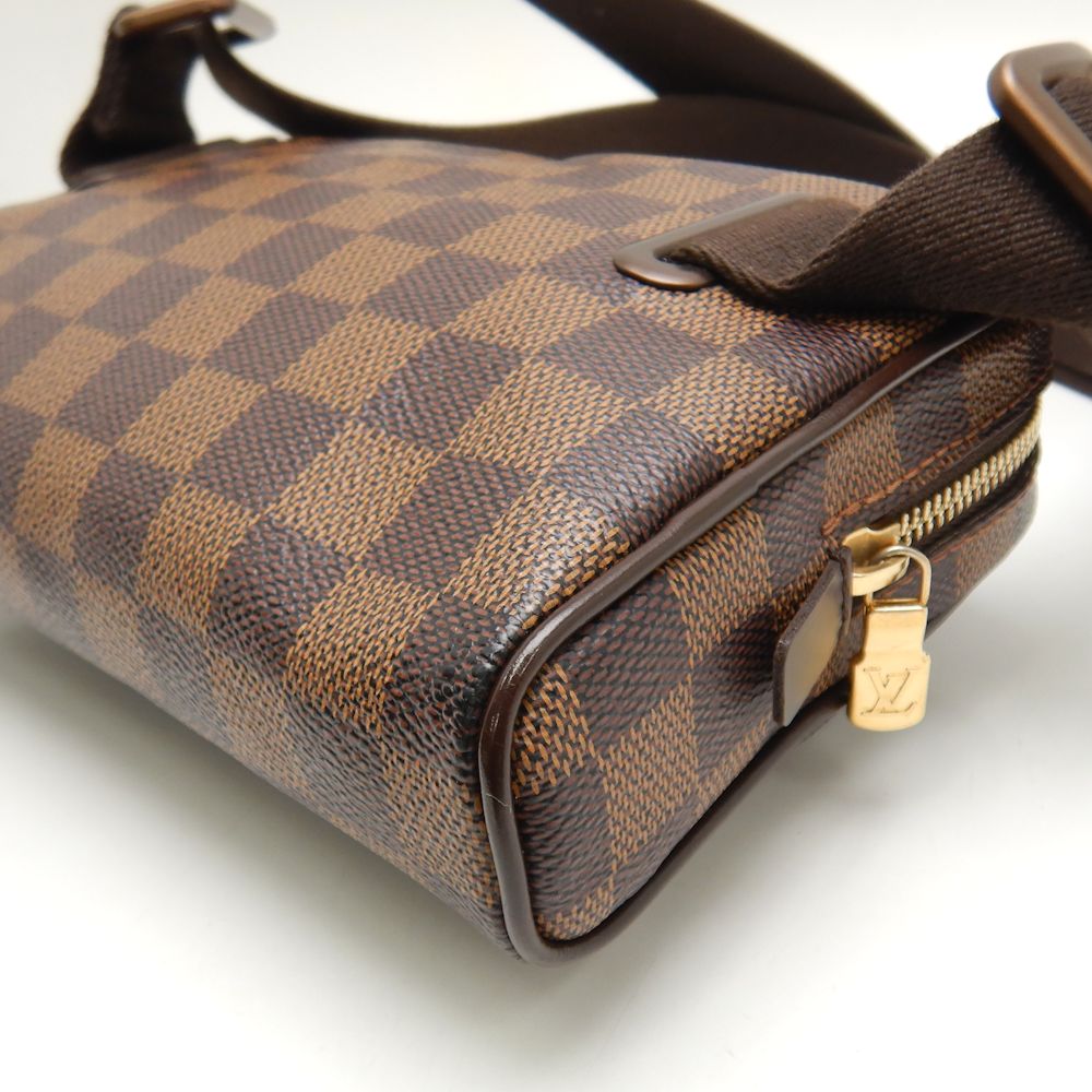 Louis Vuitton Damier Bum Bag Brooklyn Ebene Waist Pouch Body Bag