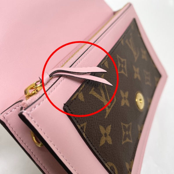 Louis Vuitton Portefeuil Flor Chain Monogram Mini Bag Shoulder Bag