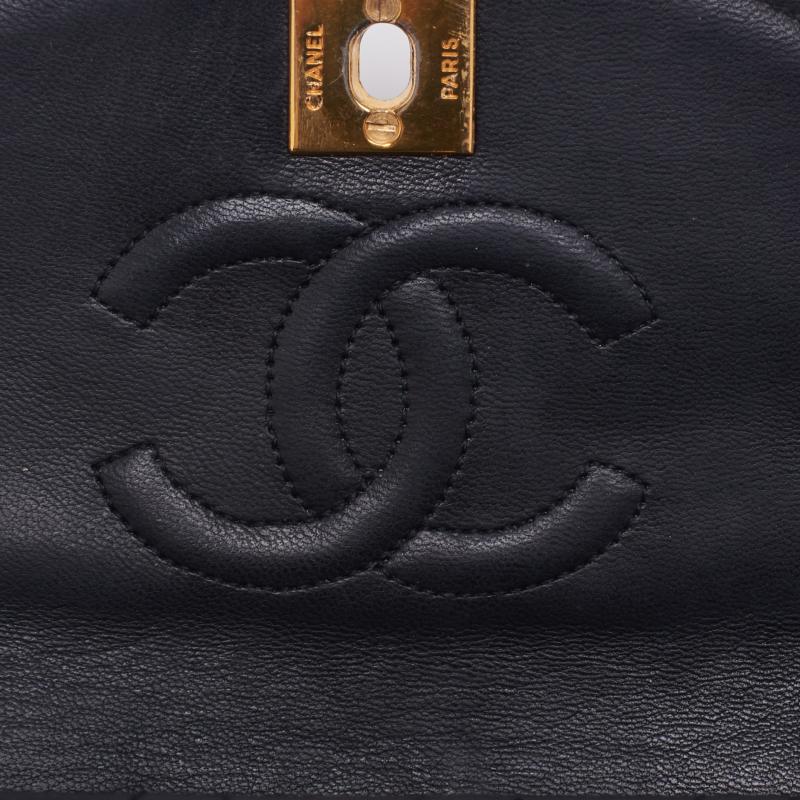 Chanel Mini Matelasse Chain Lambskin Black