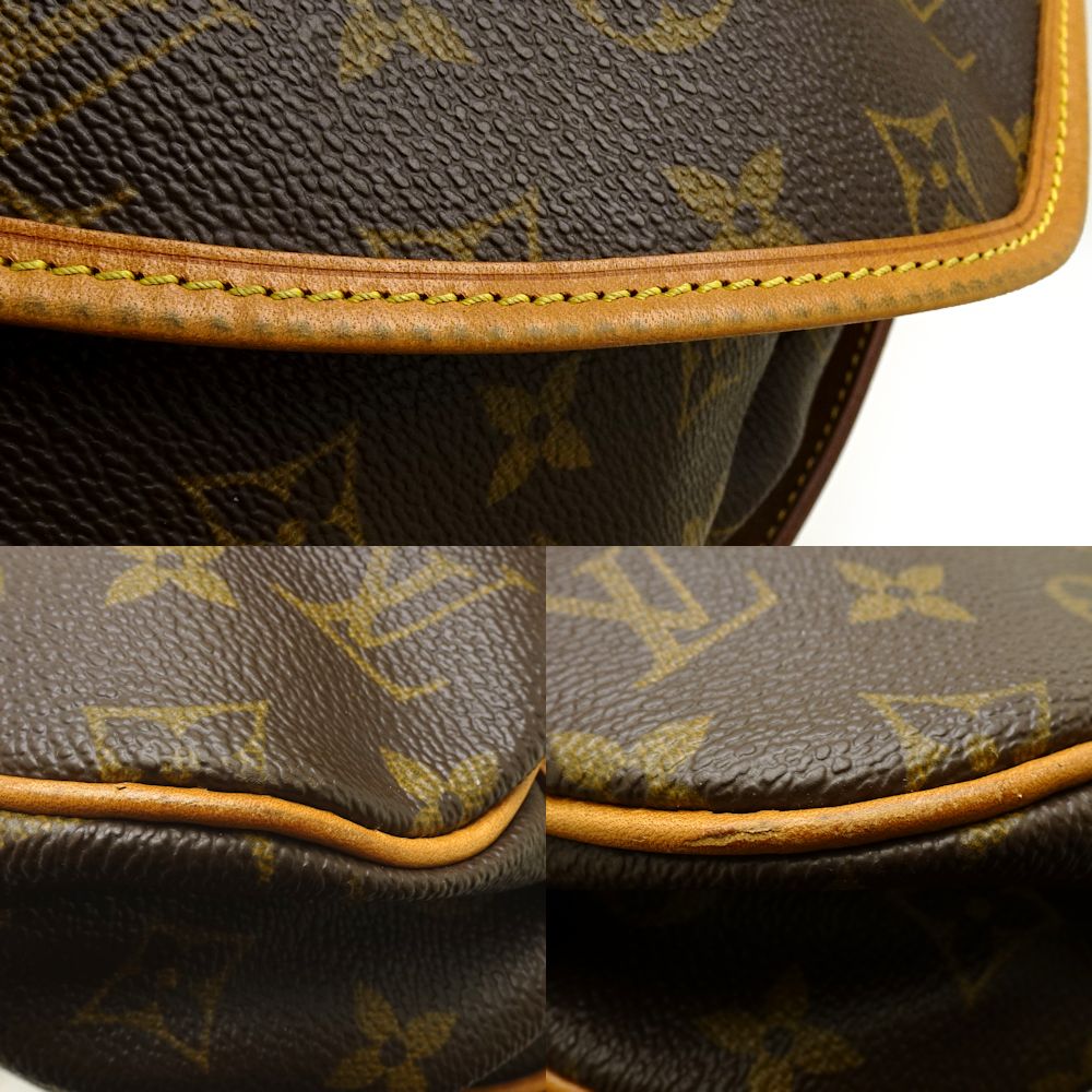 Louis Vuitton  Monogram Saumur 30 Brown