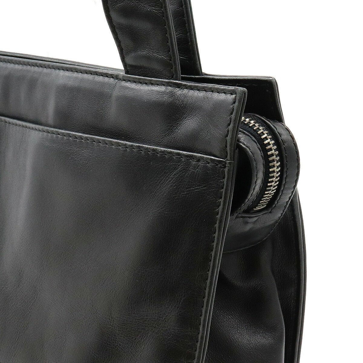 Chanel Here Mark Shoulder Bag Shawl Lambskin Leather