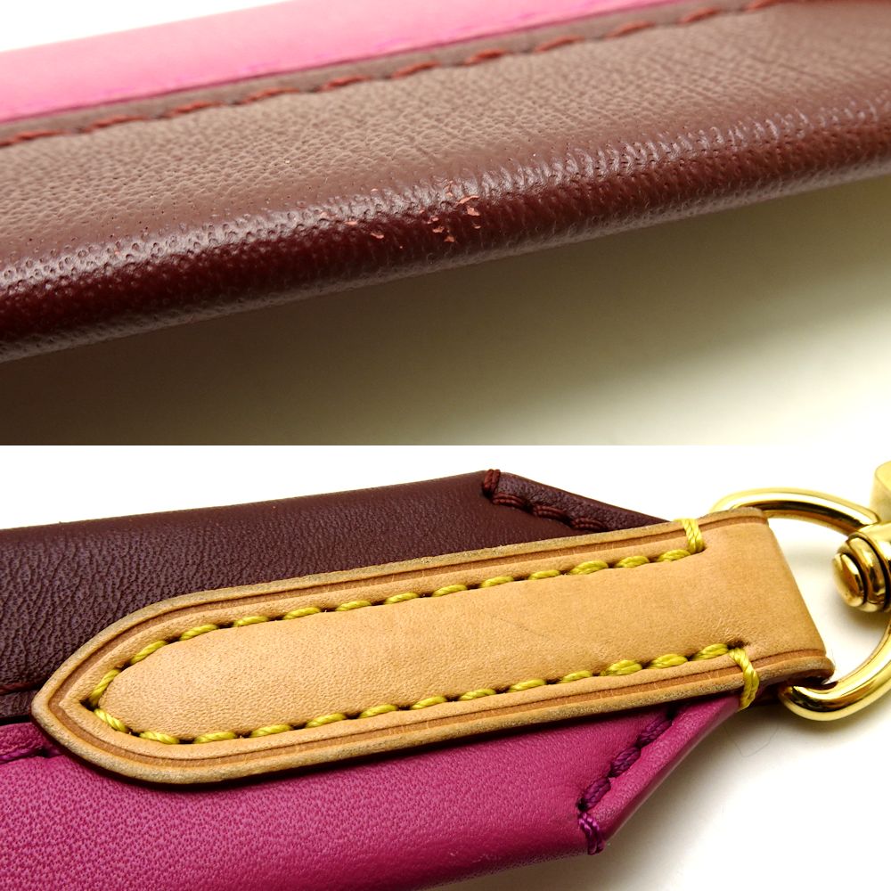 Louis Vuitton Monogram Cluny BB Rose 2WAY Handbag