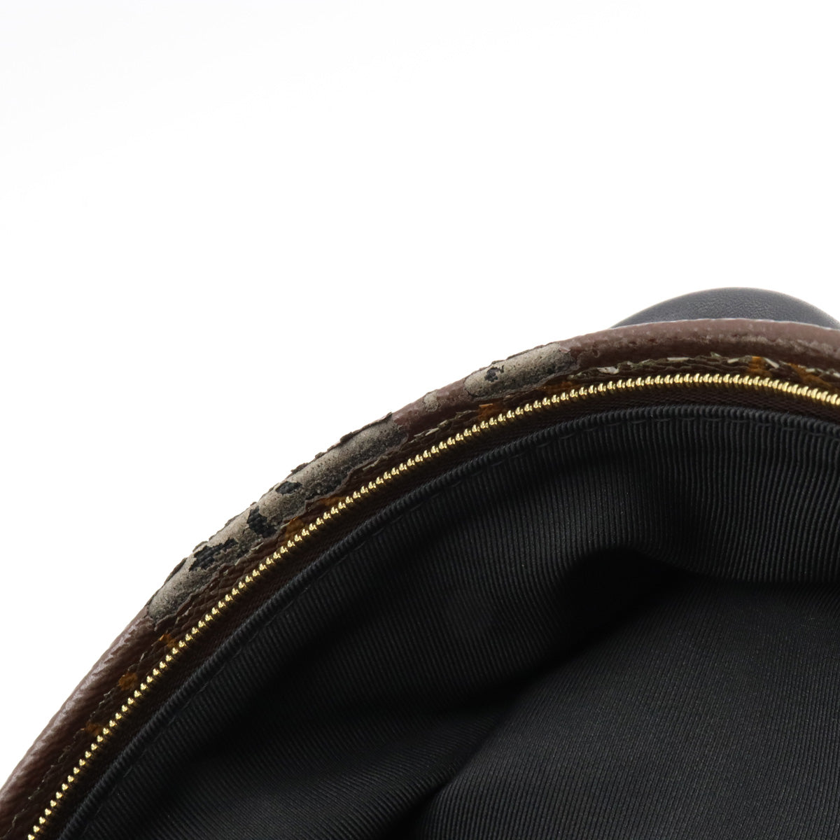 Louis Vuitton Monogram Palm Springs Backpack Mini Rucksack Leather Black