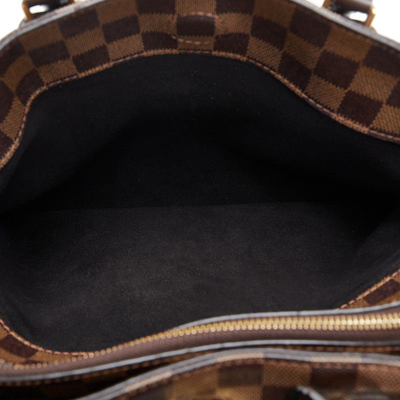 Louis Vuitton Damier Ebene Normandy Shoulder Bag Black