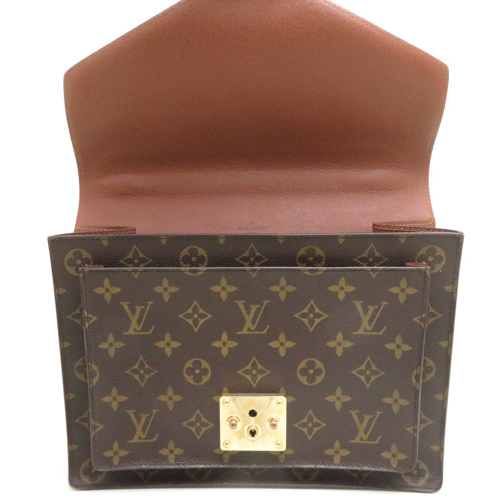 Louis Vuitton Monogram Monceau Brown Handbag