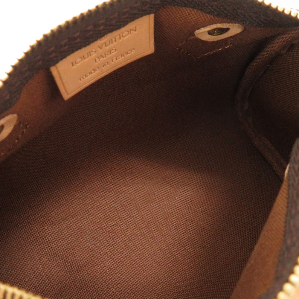 Louis Vuitton Monogram Mini Speedy Handbag Bag Brown